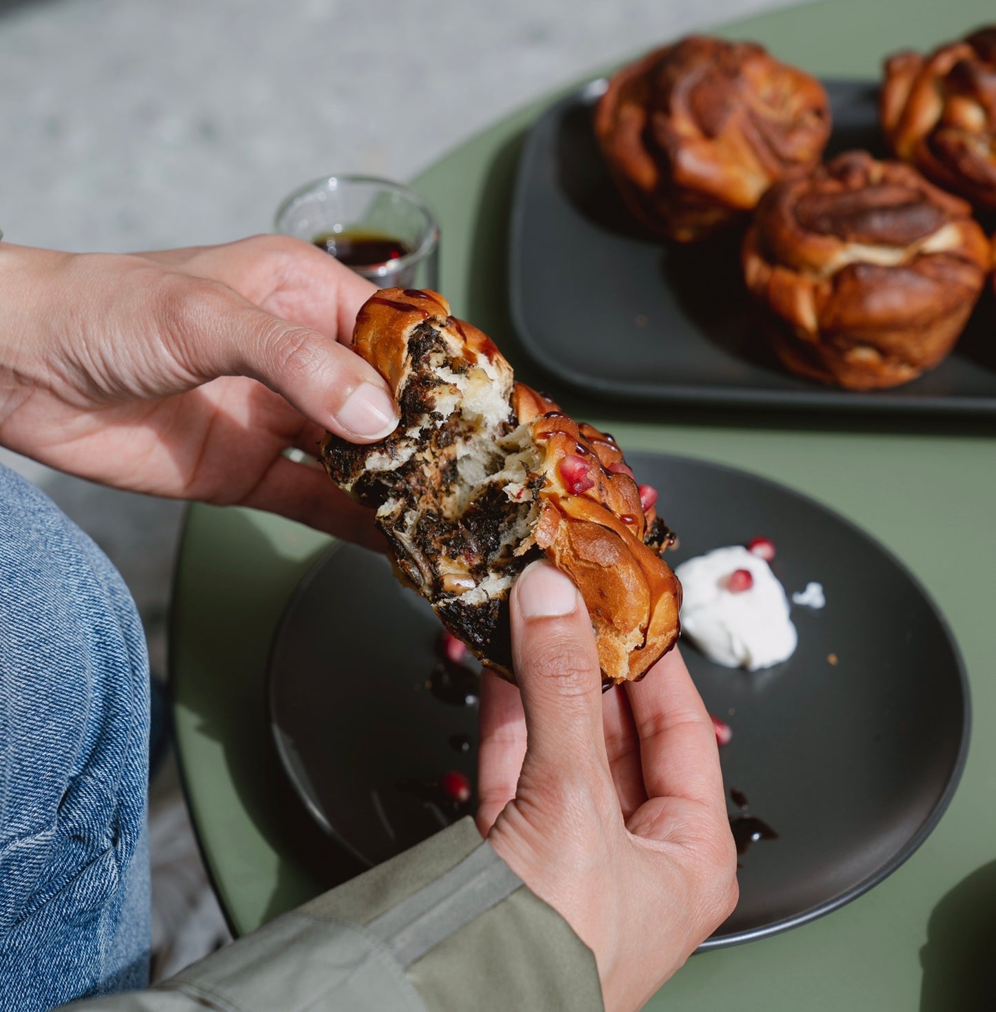 Babka Spinach