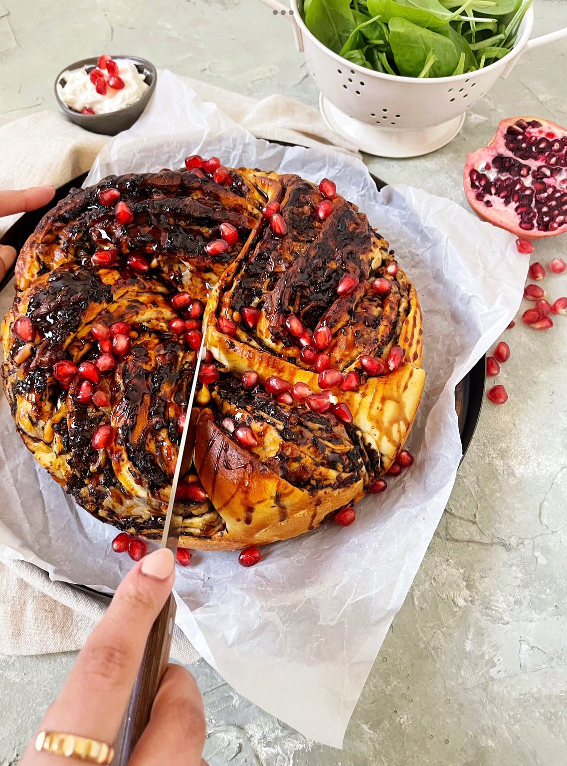 Babka Spinach